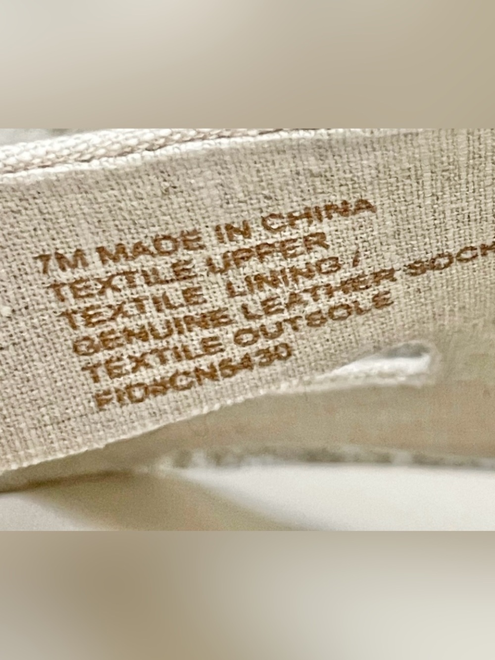 Talbots Well Within Linen Slide Sandals Sustainable Minimalist Cream Beige - Picture 8 of 9